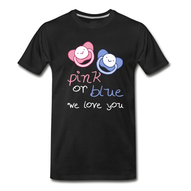 Men's Pink Or Blue We Love You T-Shirt