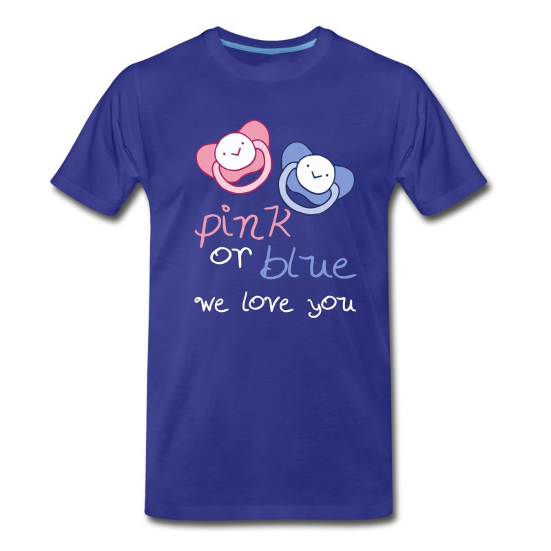 Men's Pink Or Blue We Love You T-Shirt