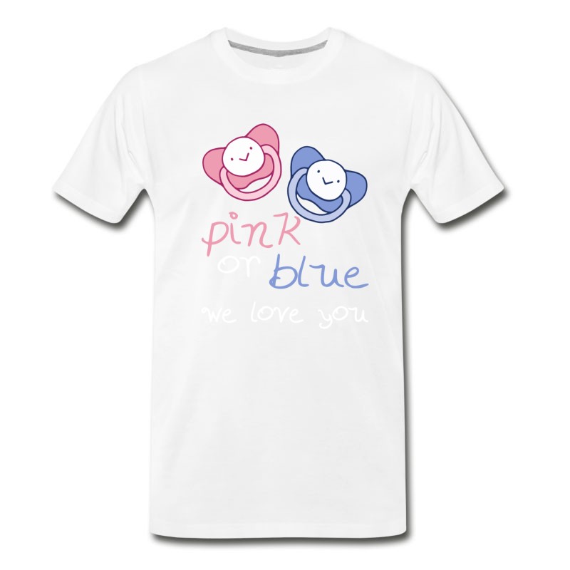 Men's Pink Or Blue We Love You T-Shirt