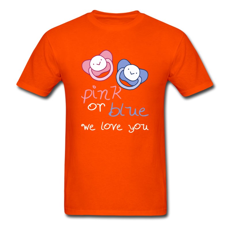 Men's Pink Or Blue We Love You T-Shirt