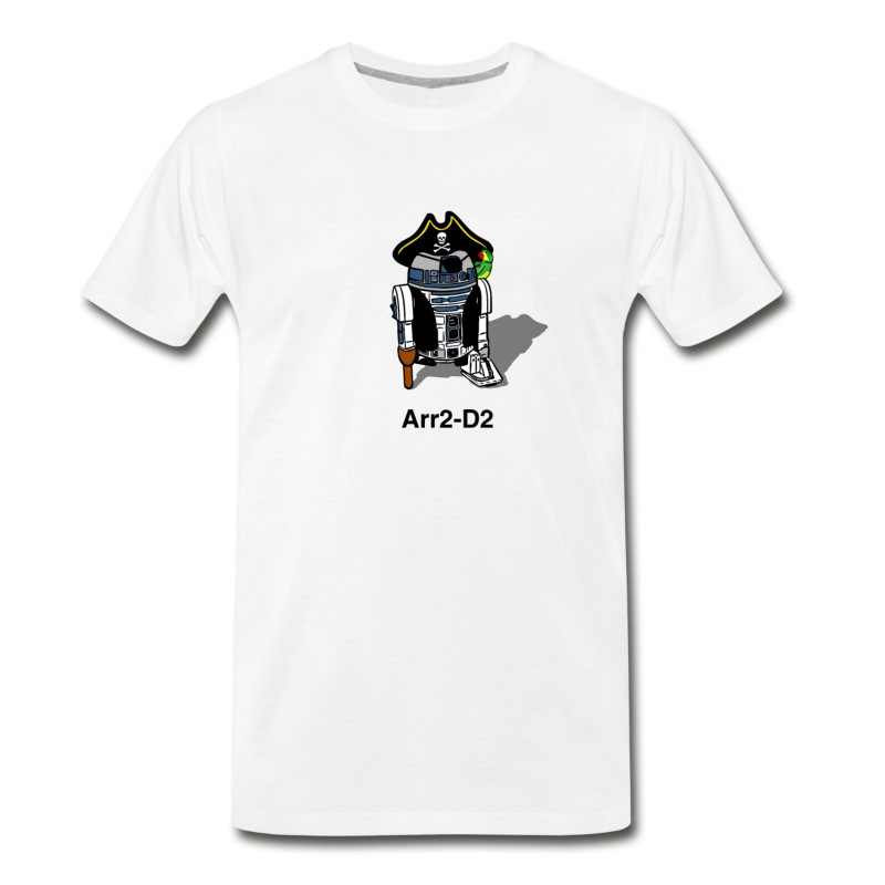 Men's Pirate Droid Arr2-D2 T-Shirt