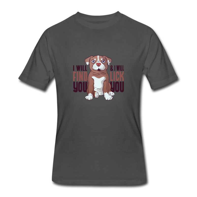 Men's Pitbull Puppy Tshirt T-Shirt