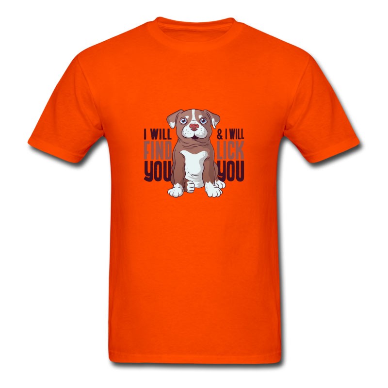 Men's Pitbull Puppy Tshirt T-Shirt