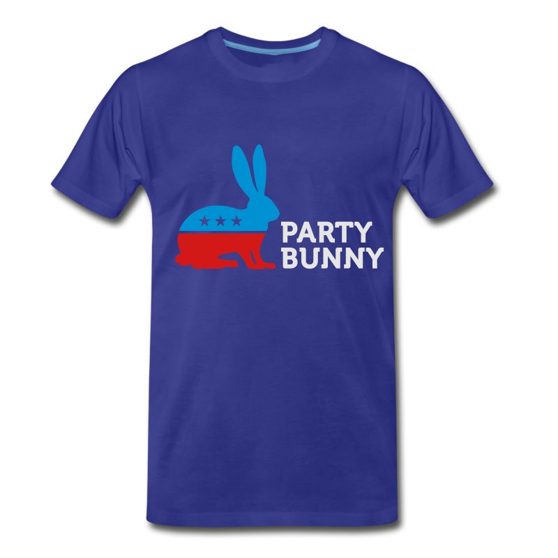 Men's Political Party Animals: Bunny T-Shirt