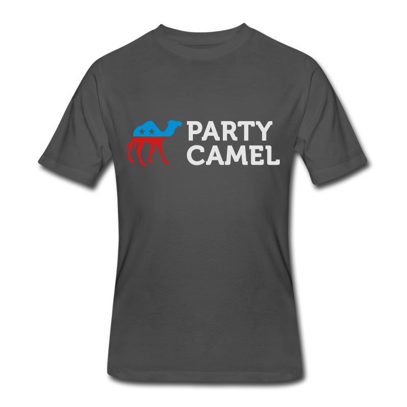 Men's Political Party Animals: Camel T-Shirt