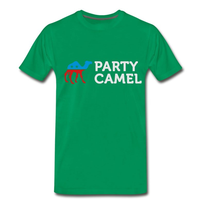 Men's Political Party Animals: Camel T-Shirt