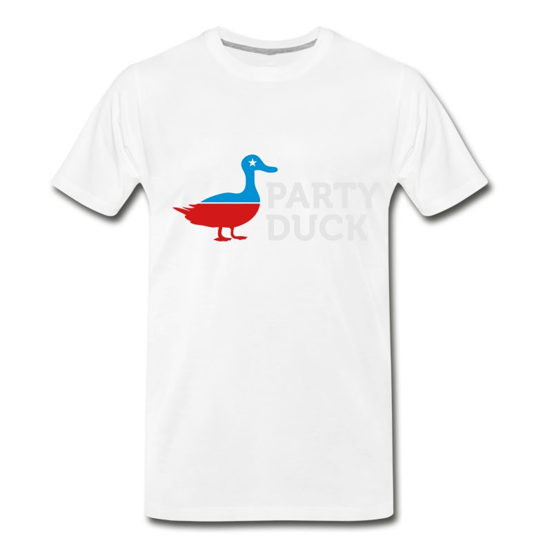 Men's Political Party Animals: Duck T-Shirt