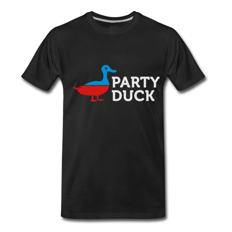 Men's Political Party Animals: Duck T-Shirt