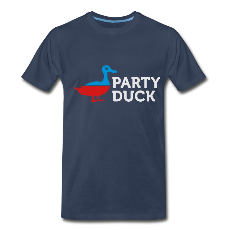 Men's Political Party Animals: Duck T-Shirt