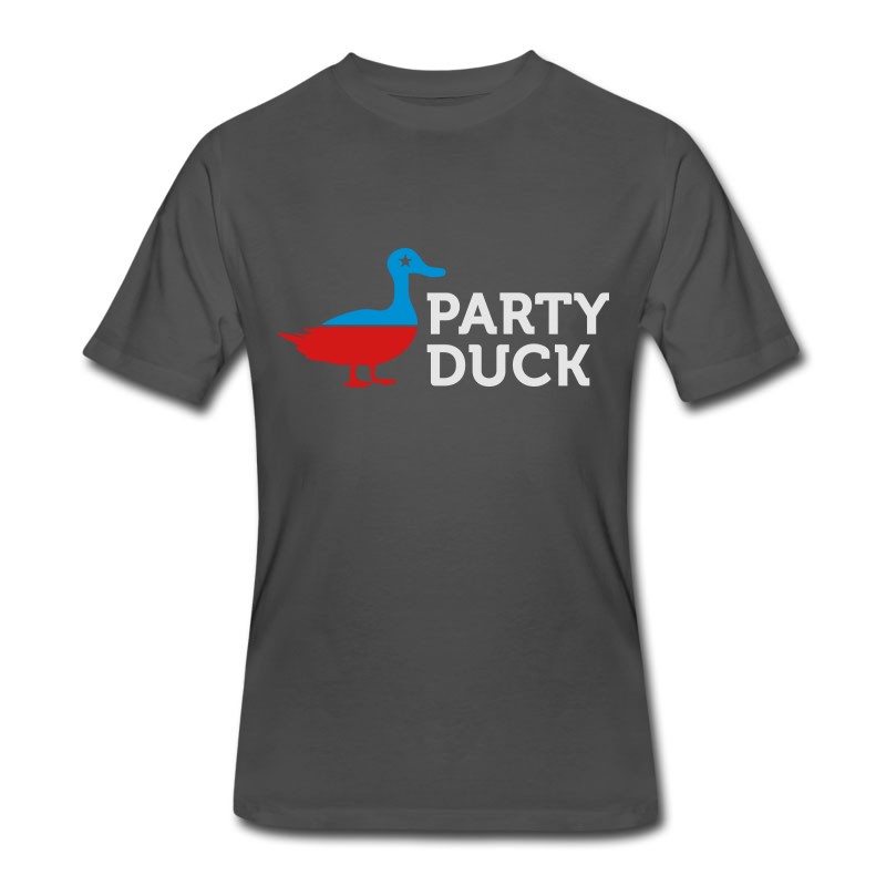 Men's Political Party Animals: Duck T-Shirt