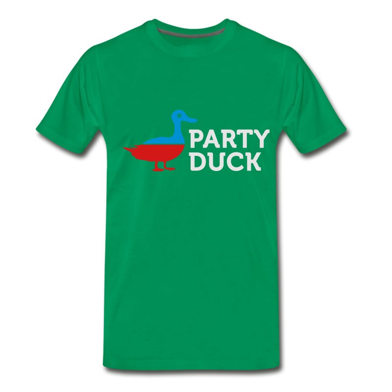 Men's Political Party Animals: Duck T-Shirt