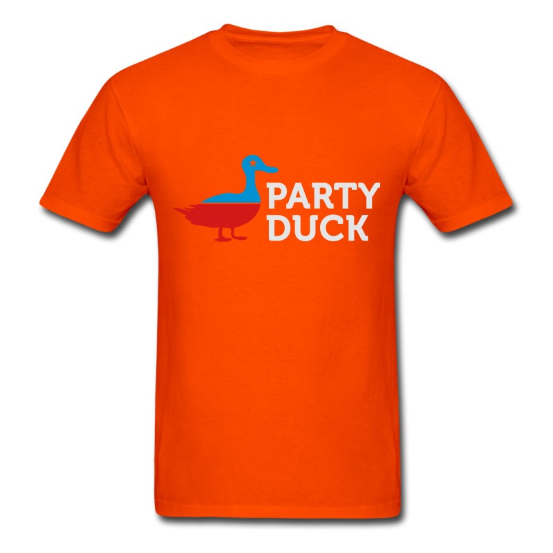 Men's Political Party Animals: Duck T-Shirt