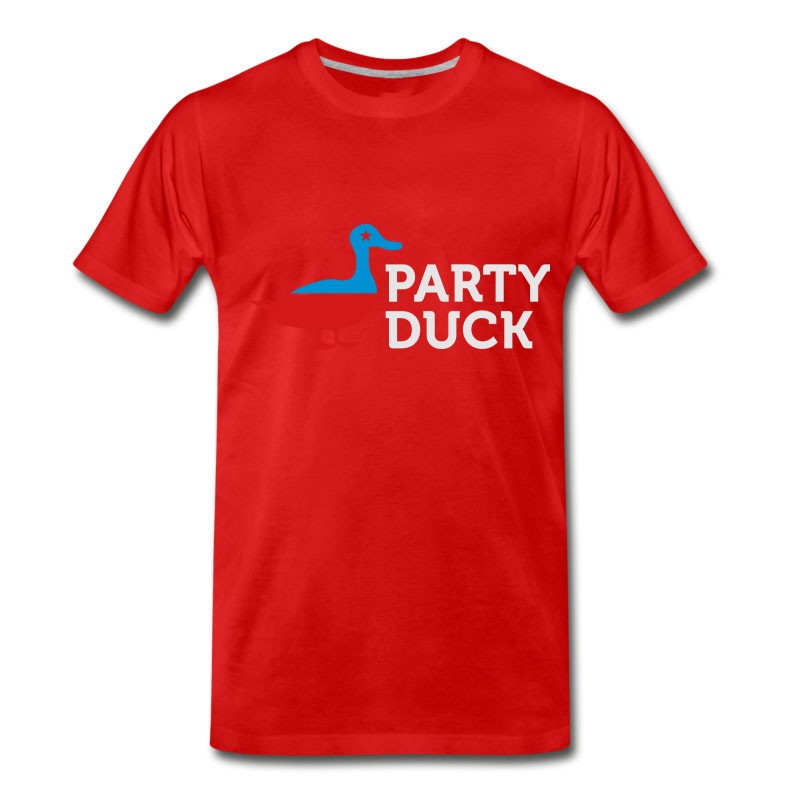 Men's Political Party Animals: Duck T-Shirt