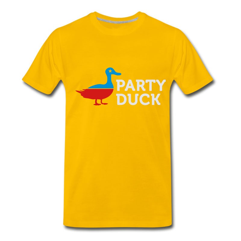 Men's Political Party Animals: Duck T-Shirt