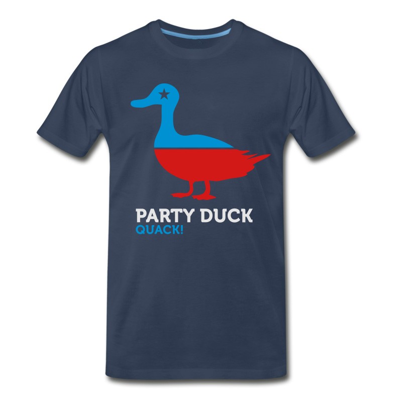 Men's Political Party Animals: Duck T-Shirt