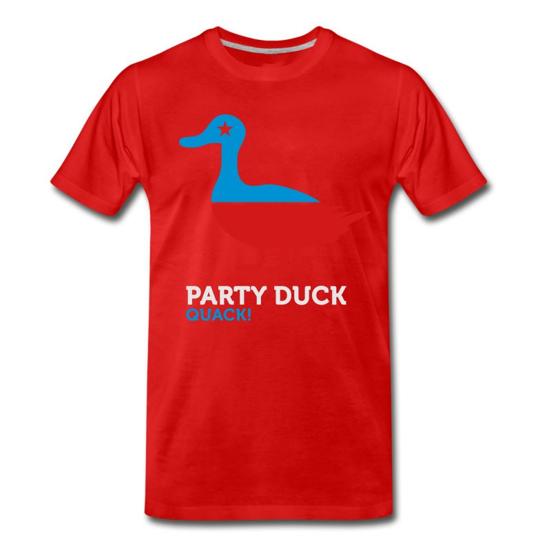 Men's Political Party Animals: Duck T-Shirt