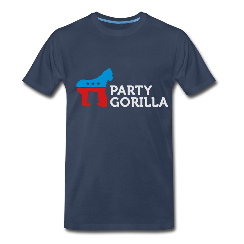 Men's Political Party Animals: Gorilla T-Shirt