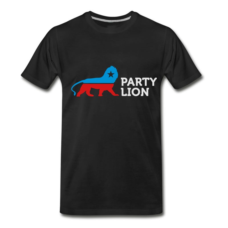 Men's Political Party Animals: Lion T-Shirt