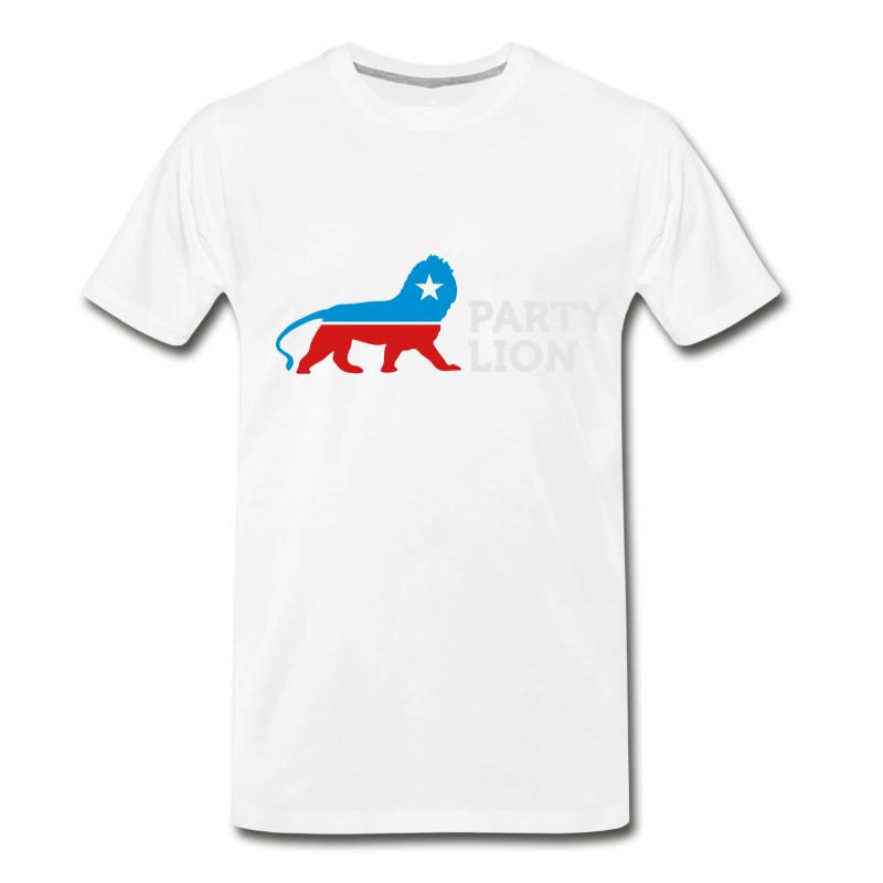 Men's Political Party Animals: Lion T-Shirt