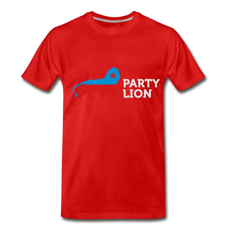 Men's Political Party Animals: Lion T-Shirt