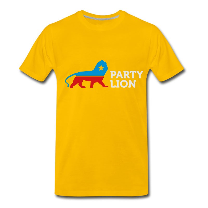 Men's Political Party Animals: Lion T-Shirt