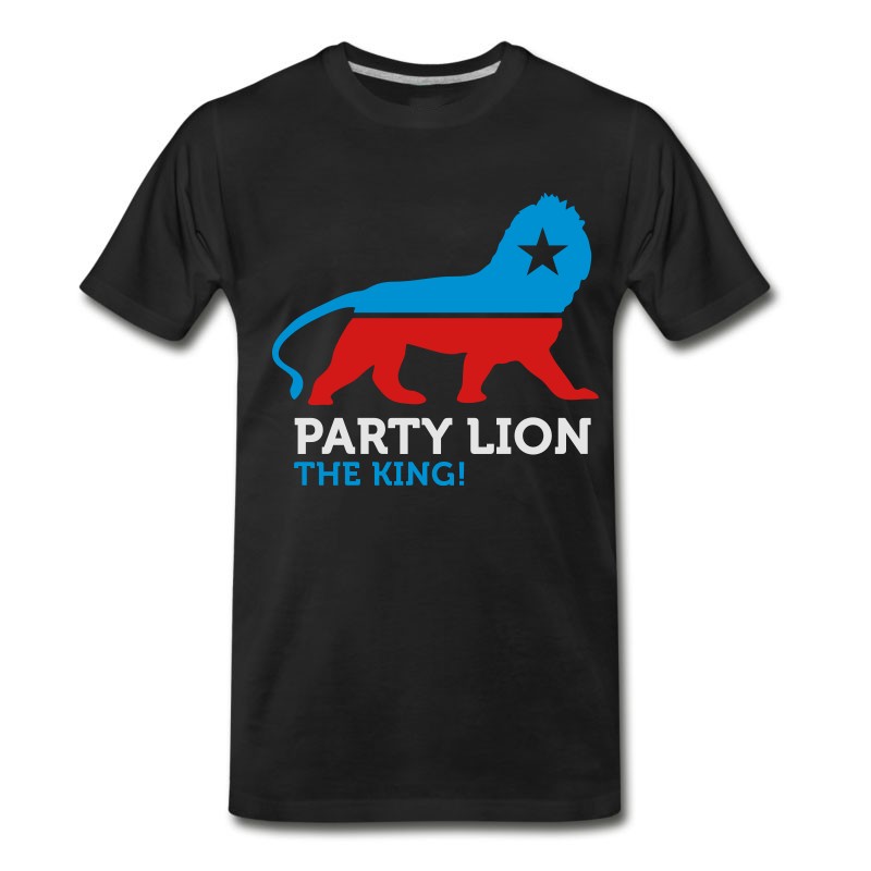 Men's Political Party Animals: Lion T-Shirt