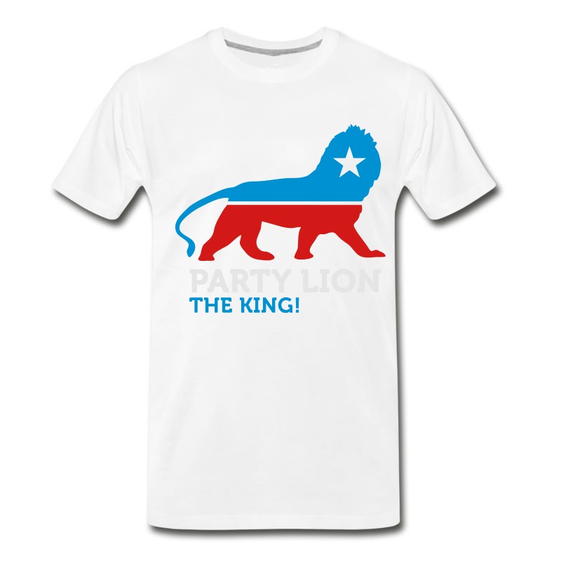 Men's Political Party Animals: Lion T-Shirt