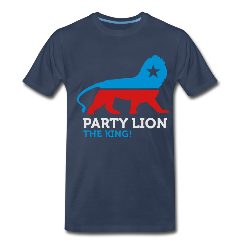 Men's Political Party Animals: Lion T-Shirt