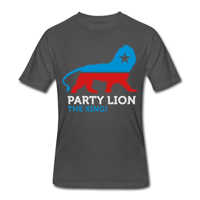 Men's Political Party Animals: Lion T-Shirt