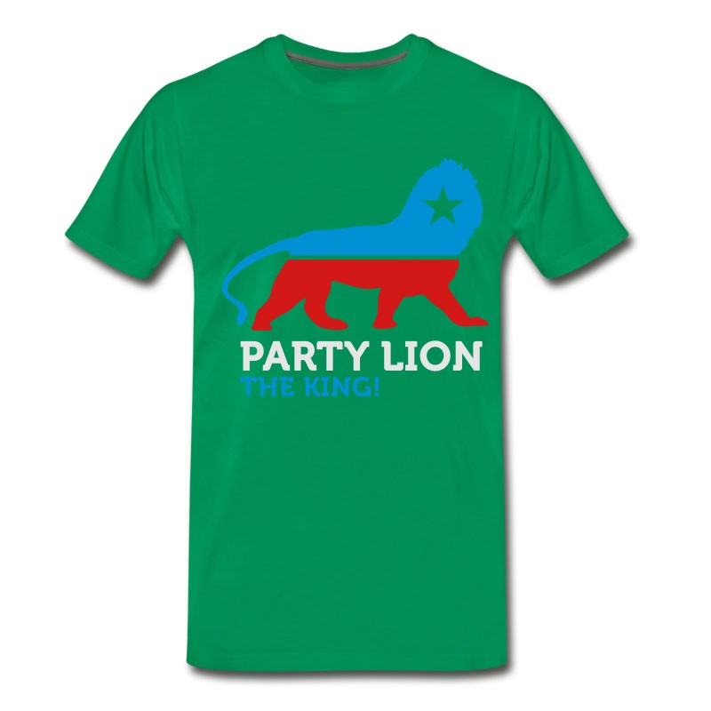 Men's Political Party Animals: Lion T-Shirt