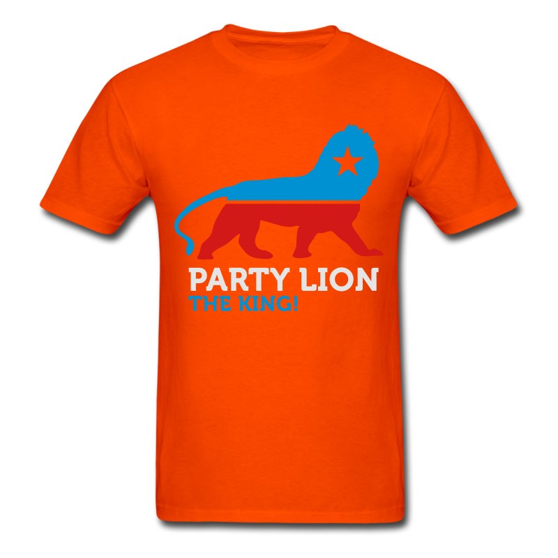 Men's Political Party Animals: Lion T-Shirt