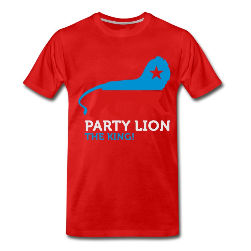 Men's Political Party Animals: Lion T-Shirt