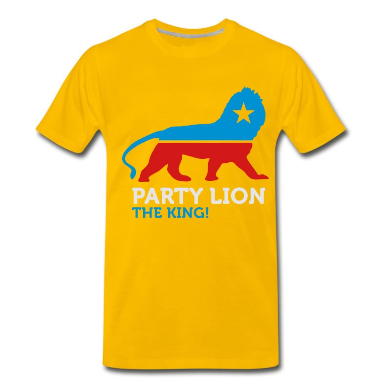 Men's Political Party Animals: Lion T-Shirt