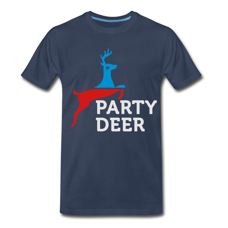 Men's Political Party Animals: Reindeer T-Shirt