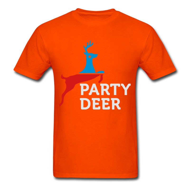 Men's Political Party Animals: Reindeer T-Shirt