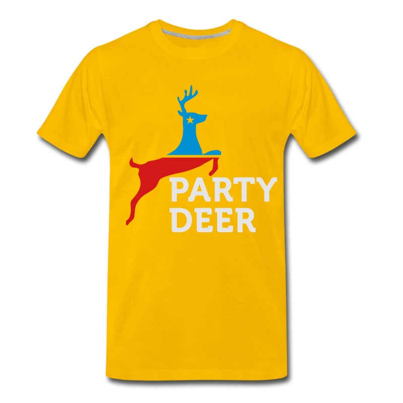 Men's Political Party Animals: Reindeer T-Shirt