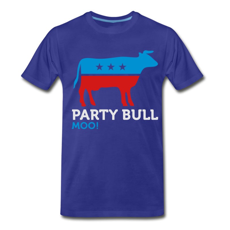 Men's Political Party Animals: Taurus T-Shirt