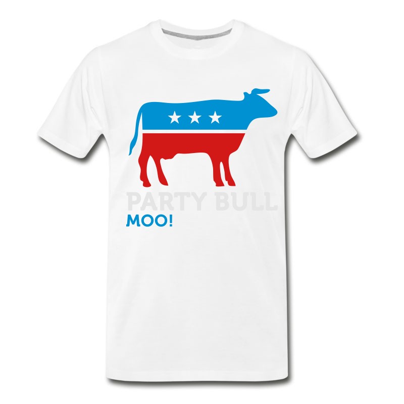 Men's Political Party Animals: Taurus T-Shirt