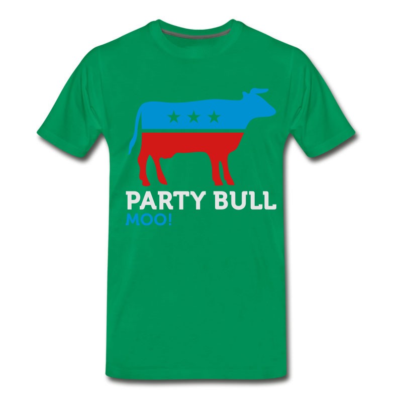 Men's Political Party Animals: Taurus T-Shirt