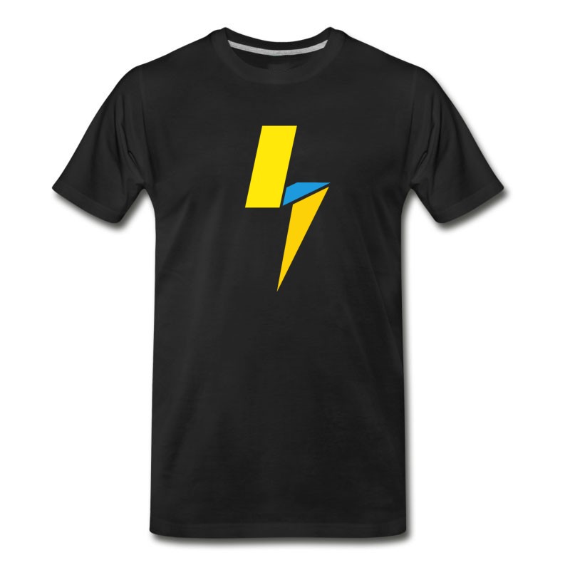 THORP.JENELLE Lachlan Power Color Logo Mens Fashion T-Shirt 
