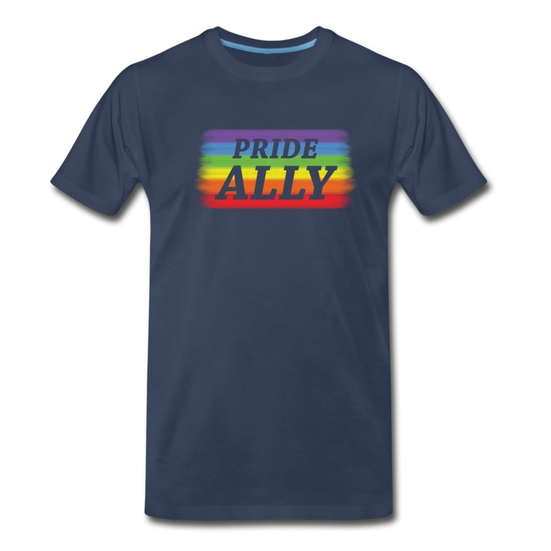 Men's Pride Ally Gay Lesbian LGBT Pride T Shirt T-Shirt