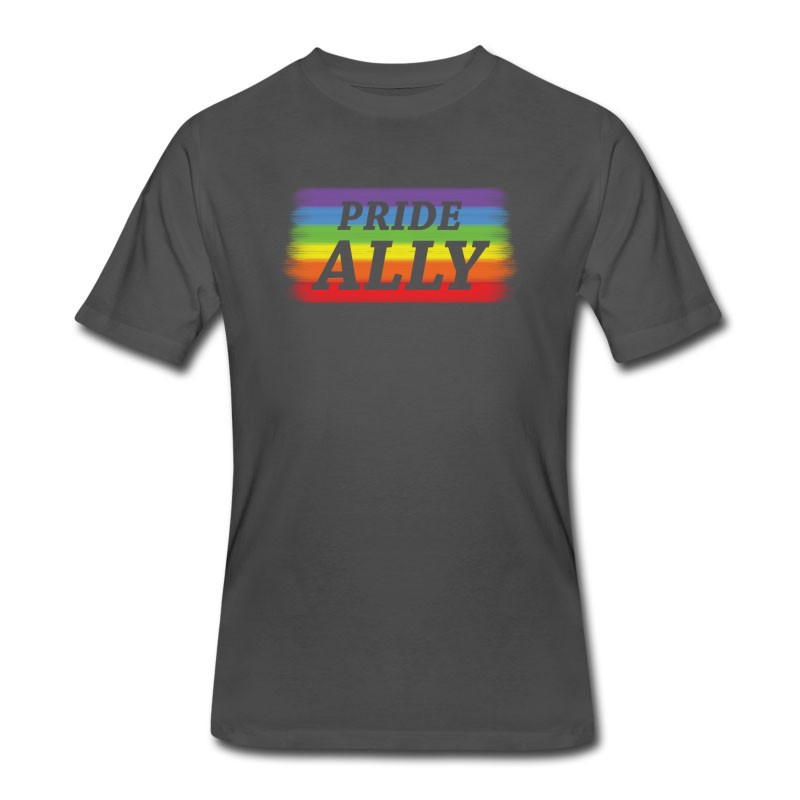 Men's Pride Ally Gay Lesbian LGBT Pride T Shirt T-Shirt