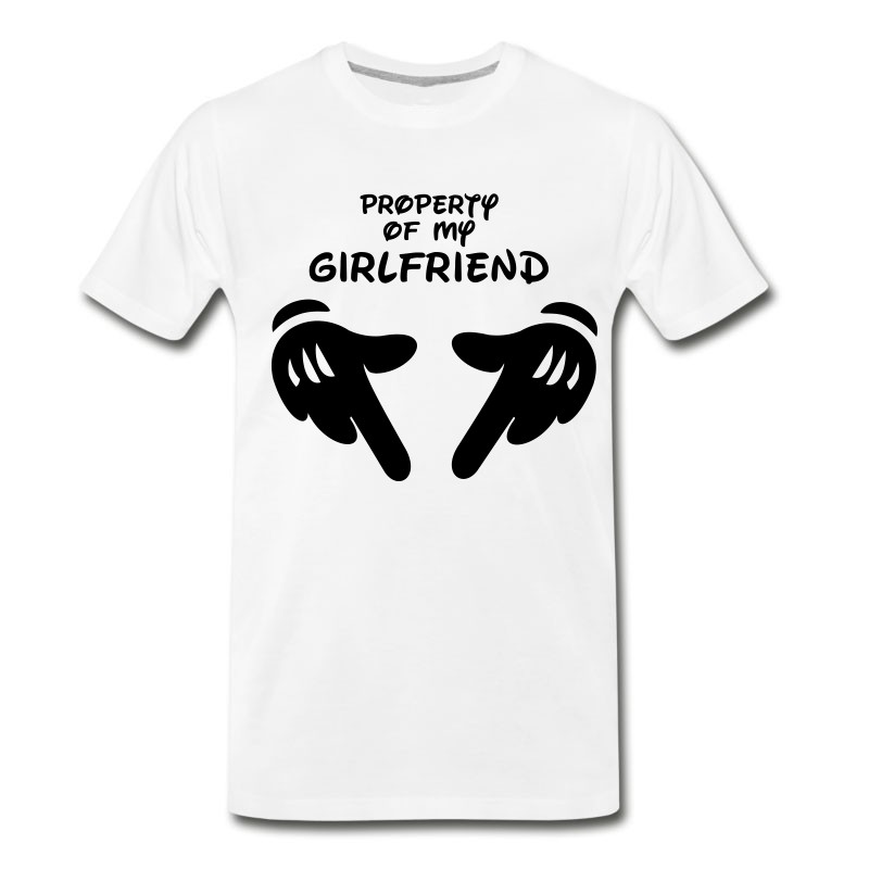 Men's Property_of_my_girlfriend T-Shirt