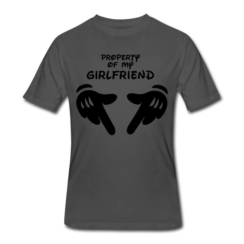 Men's Property_of_my_girlfriend T-Shirt