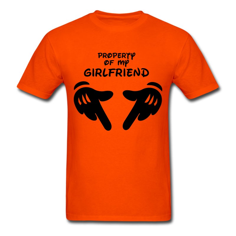 Men's Property_of_my_girlfriend T-Shirt