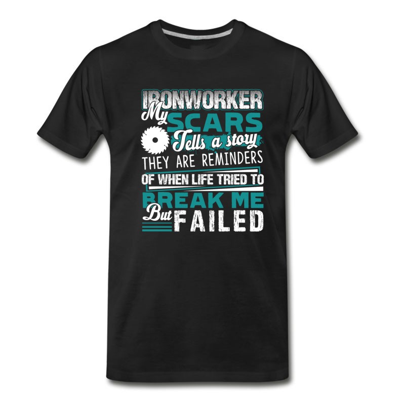 Men's Proud Ironworker Shirt T-Shirt