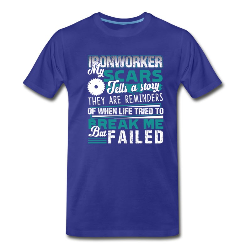 Men's Proud Ironworker Shirt T-Shirt