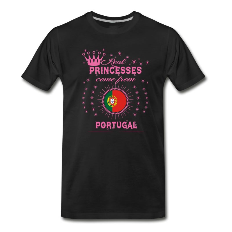 Men's Queen Real Princesses Princess From PORTUGAL PORTU T-Shirt