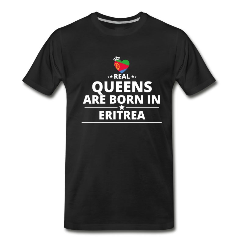 Men's Queens From Geschenk I Love ERITREA T-Shirt