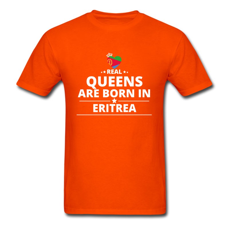 Men's Queens From Geschenk I Love ERITREA T-Shirt